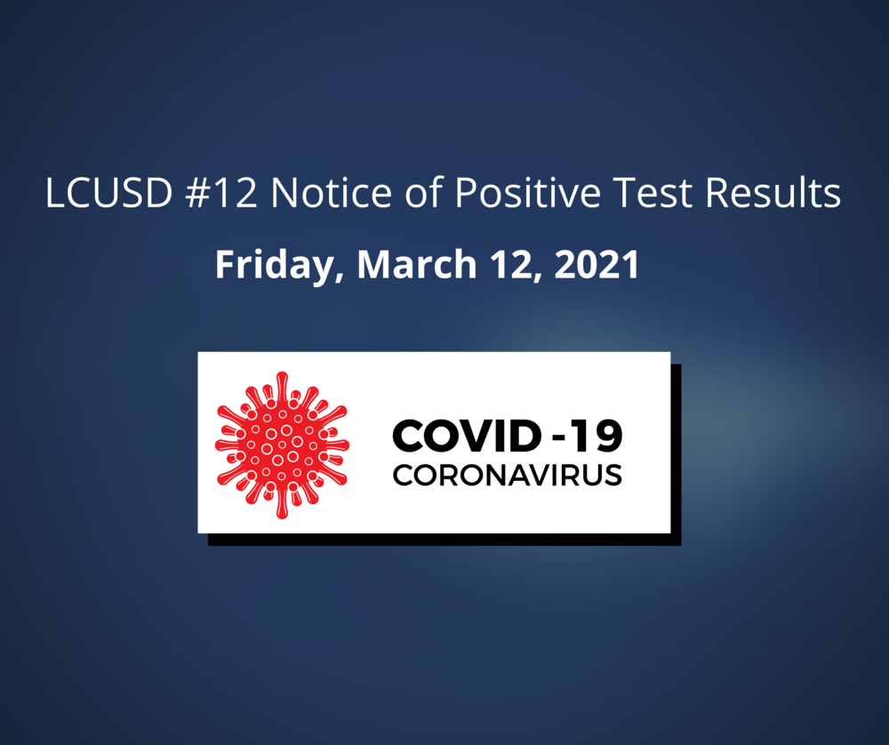 Noitce Of Positive Test For Covid 19 Pre K 3 12 21 G A Sihler Pre K