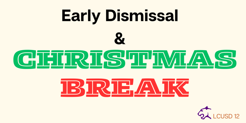 christmas Dismissal