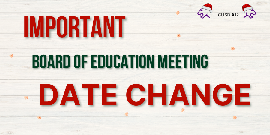 Change of Meeting Graphic
