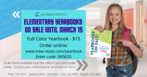 Elementary Yearbooks Now on Sale Through March 15