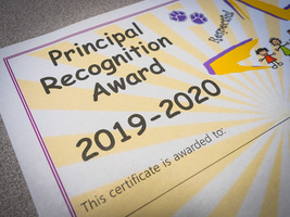 Principal Recognition Awards at Madison Park