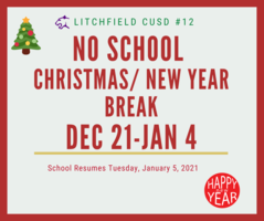 Holiday Break Dates for Litchfield Schools