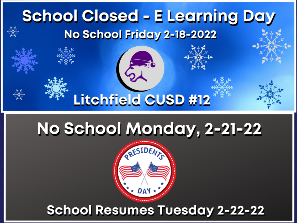 No School pres day e learn